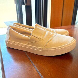 TOMS off white sneakers, only worn once